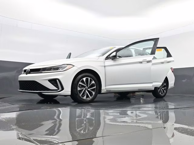 2025 White Volkswagen Jetta 1.5T S FWD Sedan