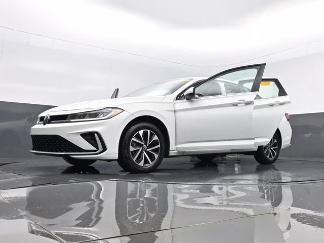 2025 White Volkswagen Jetta 1.5T S FWD Sedan