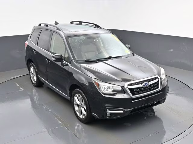 2017 Crystal Black Silica Subaru Forester 2.5i Touring AWD SUV