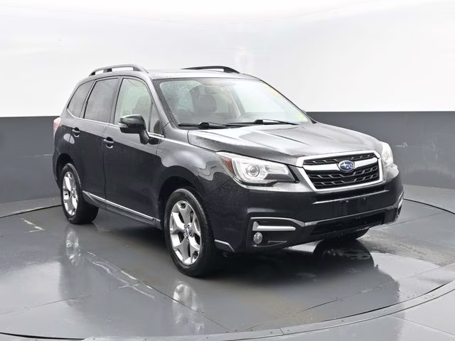 2017 Crystal Black Silica Subaru Forester 2.5i Touring AWD SUV