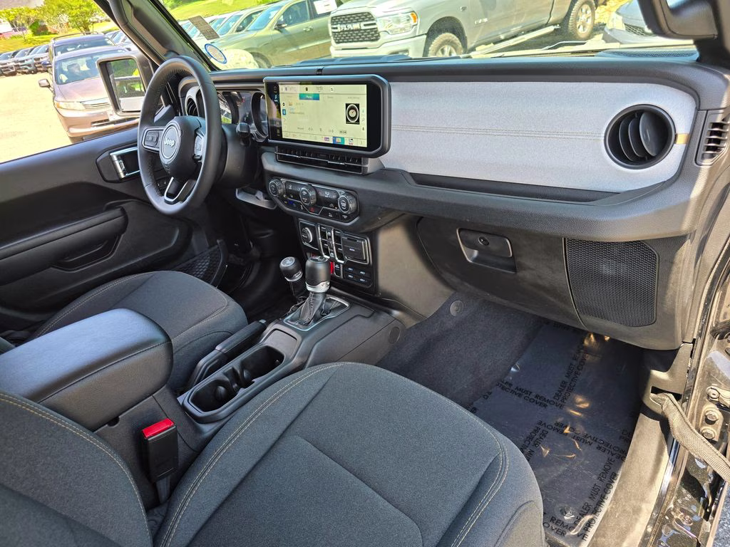 2025 Black Clearcoat Jeep Wrangler Willys 4xe 4X4 SUV
