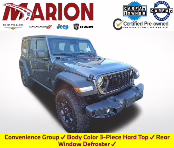 2025 Granite Crystal Metallic Clearcoat Jeep Wrangler Willys 4xe 4X4 SUV