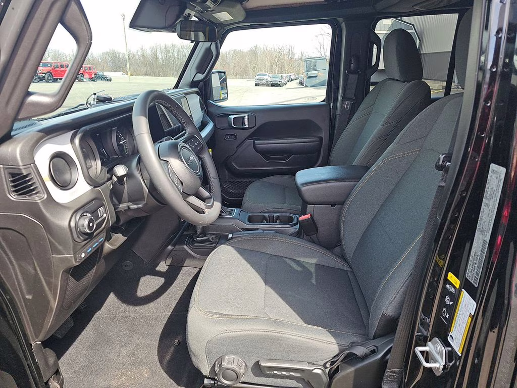2025 Black Clearcoat Jeep Wrangler Willys 4xe 4X4 SUV