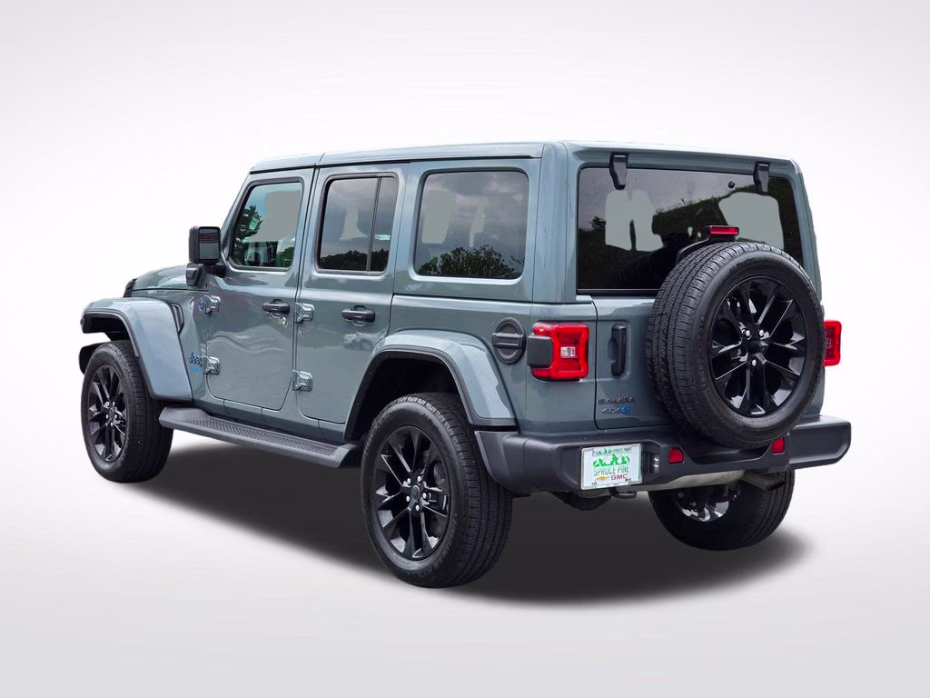2025 Anvil Clear Coat Jeep Wrangler Sahara 4xe 4X4 SUV
