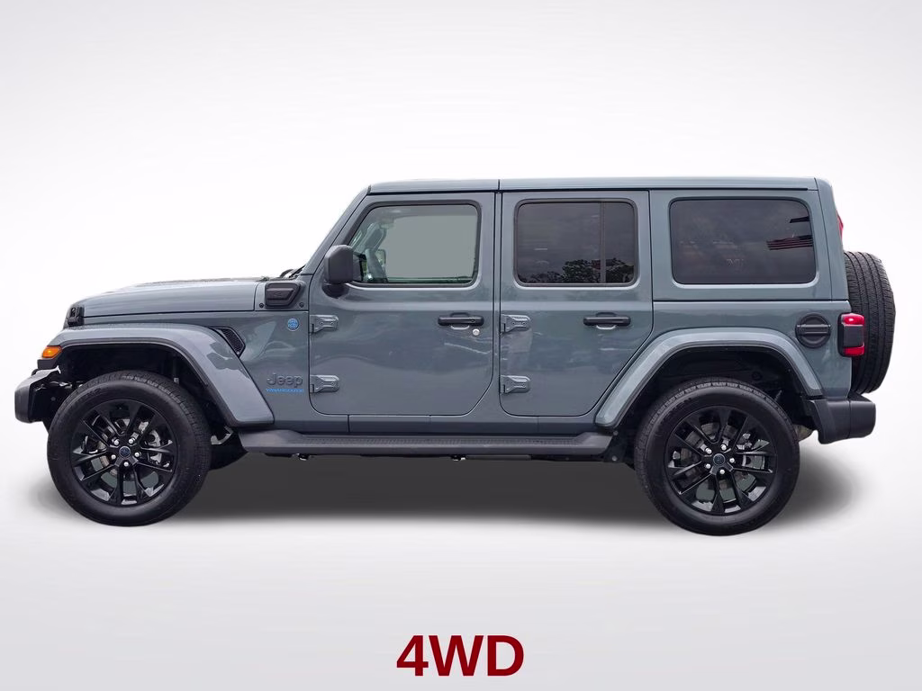 2025 Anvil Clear Coat Jeep Wrangler Sahara 4xe 4X4 SUV