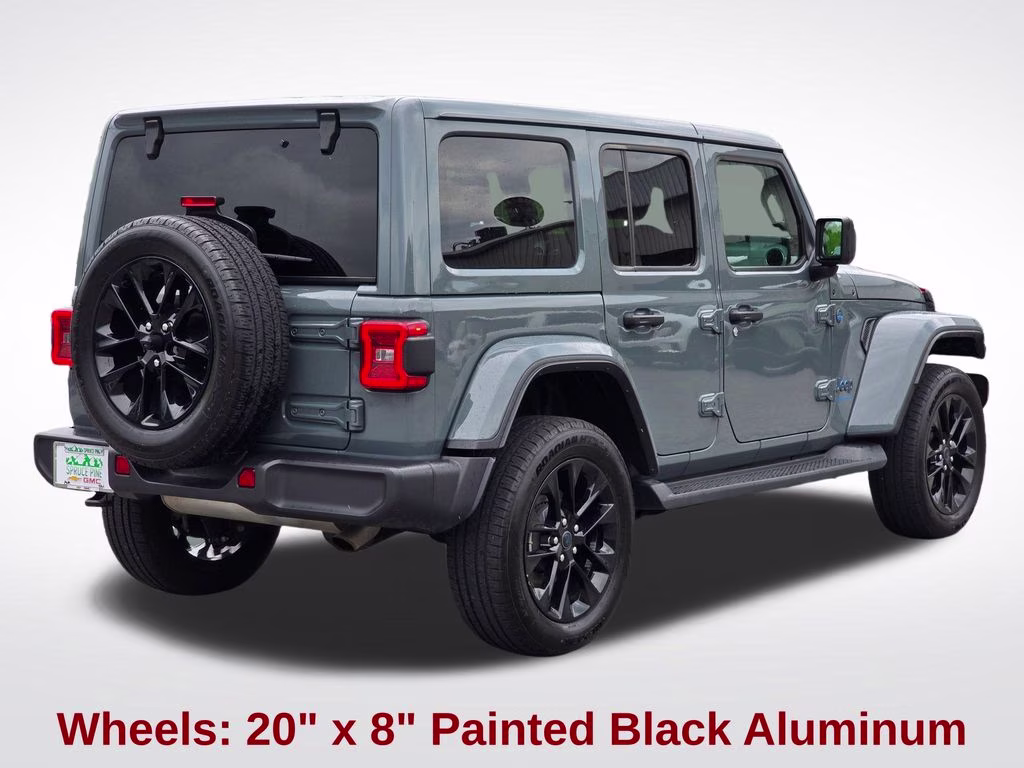 2025 Anvil Clear Coat Jeep Wrangler Sahara 4xe 4X4 SUV