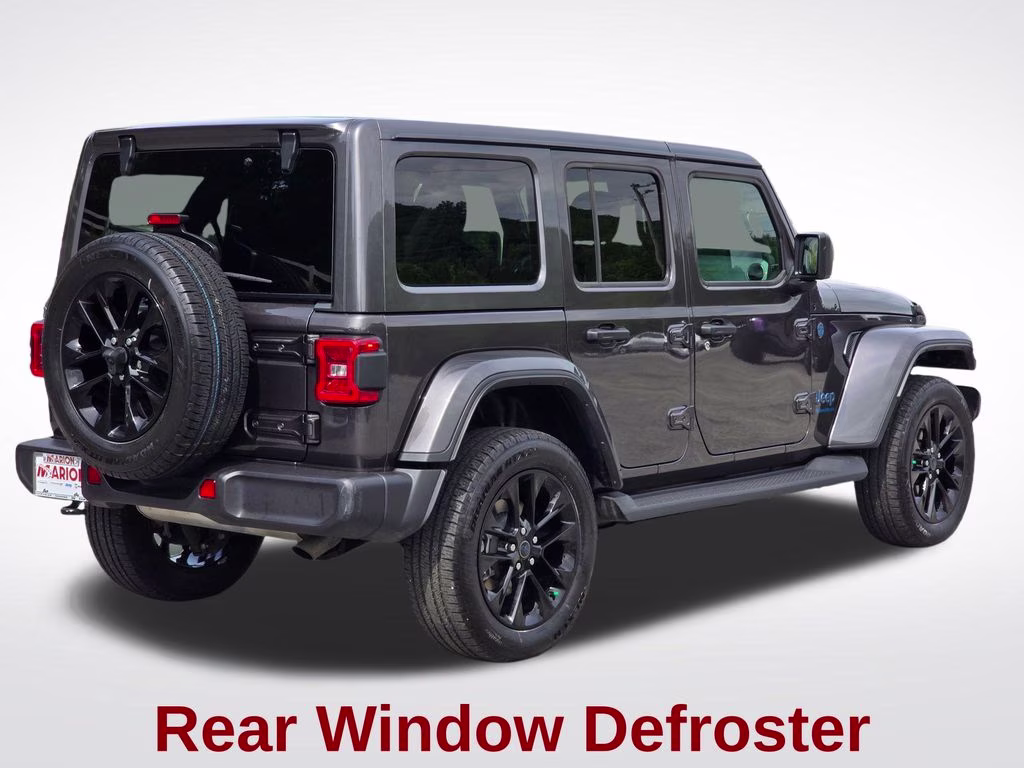 2025 Granite Crystal Metallic Clearcoat Jeep Wrangler Sahara 4xe 4X4 SUV