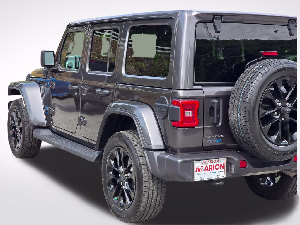 2025 Granite Crystal Metallic Clearcoat Jeep Wrangler Sahara 4xe 4X4 SUV