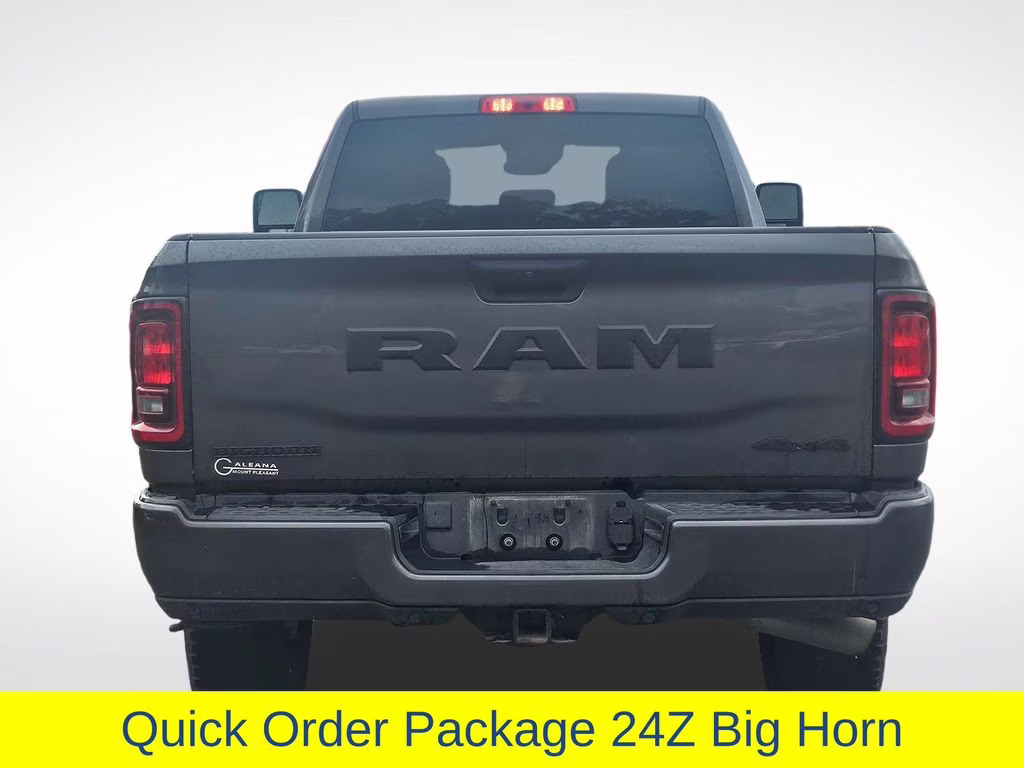 2025 Granite Crystal Metallic Clearcoat Ram 3500 Big Horn 4X4 Truck