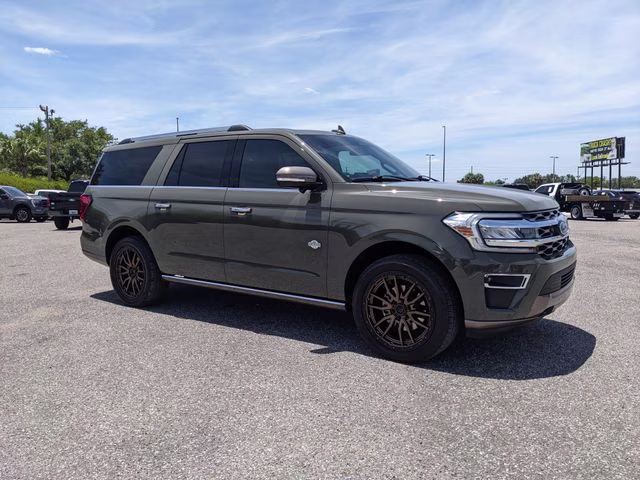 2024 Wild Green Ford Expedition Max King Ranch 4X4 SUV