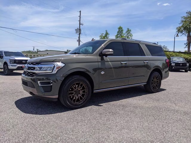 2024 Wild Green Ford Expedition Max King Ranch 4X4 SUV