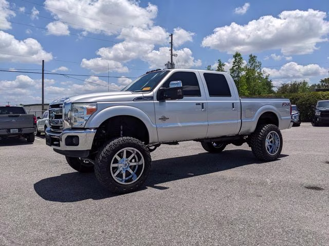 2016 Ingot Silver Ford Super Duty F-250 SRW Lariat 4X4 Truck