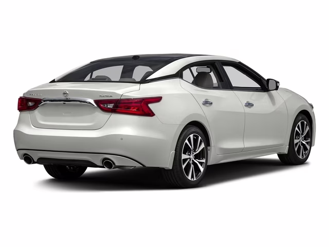 2017 Pearl White Nissan Maxima Platinum FWD Sedan