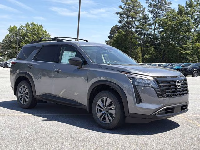 2026 Gun Metallic Nissan Pathfinder SV FWD SUV
