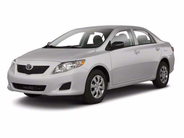 2010 Silver Toyota Corolla FWD Sedan