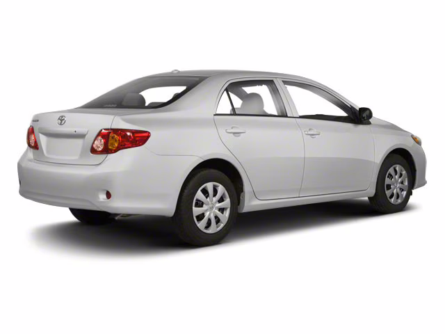 2010 Silver Toyota Corolla FWD Sedan