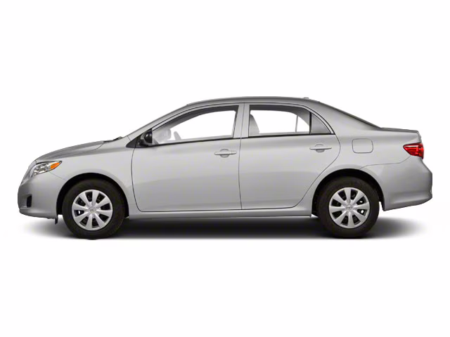 2010 Silver Toyota Corolla FWD Sedan