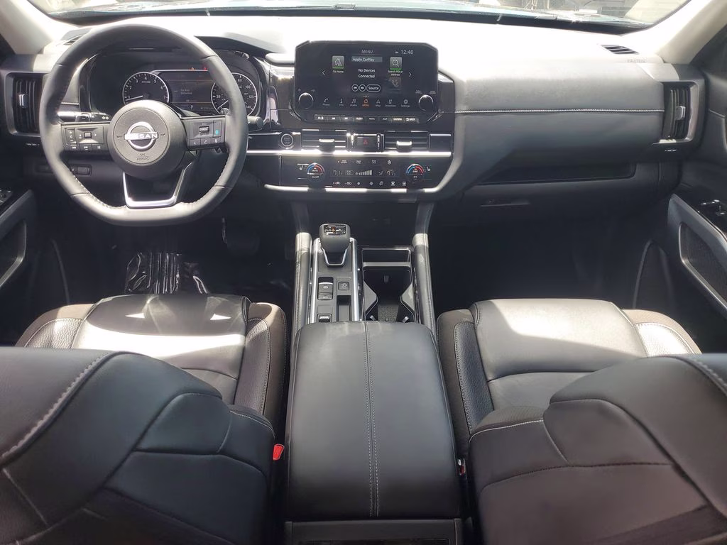 2024 Obsidian Green Pearl Nissan Pathfinder SL FWD SUV