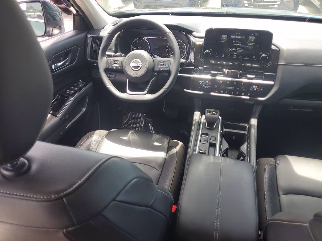2024 Obsidian Green Pearl Nissan Pathfinder SL FWD SUV