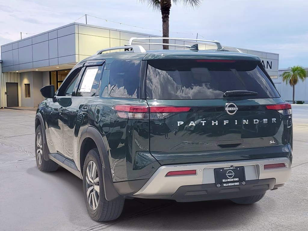 2024 Obsidian Green Pearl Nissan Pathfinder SL FWD SUV