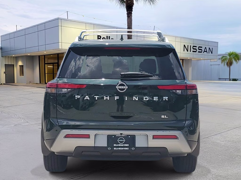 2024 Obsidian Green Pearl Nissan Pathfinder SL FWD SUV