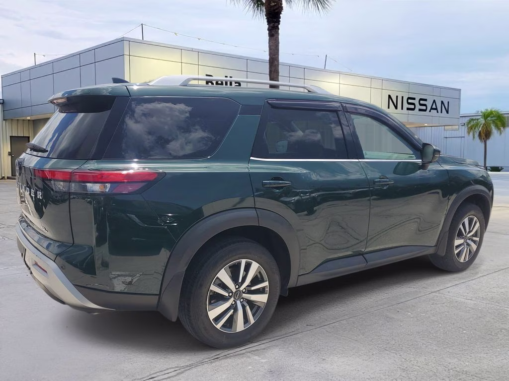 2024 Obsidian Green Pearl Nissan Pathfinder SL FWD SUV