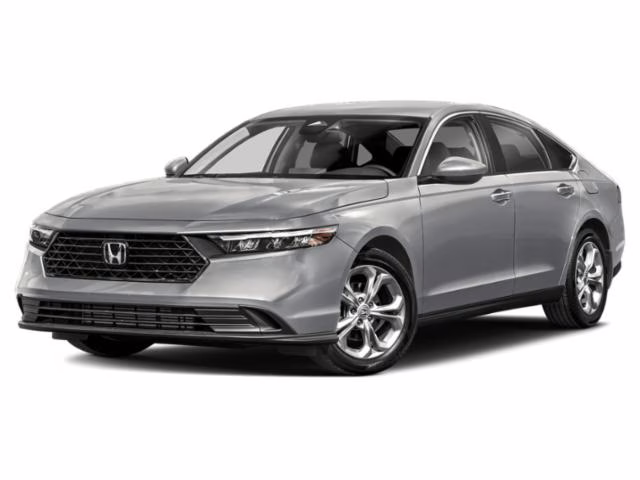 2024 Silver Metallic Honda Accord LX FWD Sedan