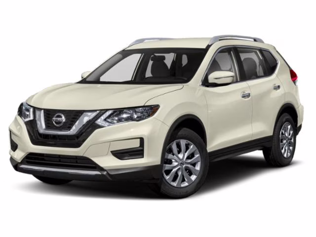 2019 Pearl White Tricoat Nissan Rogue SV FWD SUV