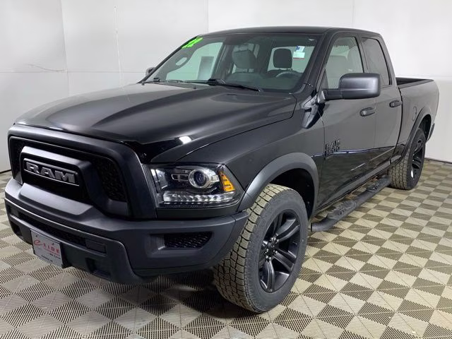2022 Diamond Black Crystal Pearlcoat Ram 1500 Warlock 4X4 Truck