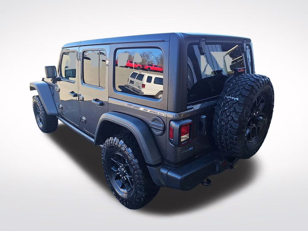 2025 Granite Crystal Metallic Clearcoat Jeep Wrangler Willys 4xe 4X4 SUV