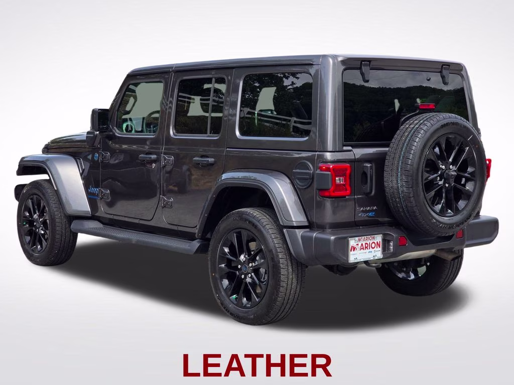 2025 Granite Crystal Metallic Clearcoat Jeep Wrangler Sahara 4xe 4X4 SUV