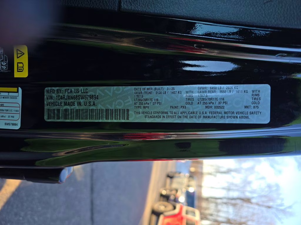 2025 Black Clearcoat Jeep Wrangler Willys 4xe 4X4 SUV