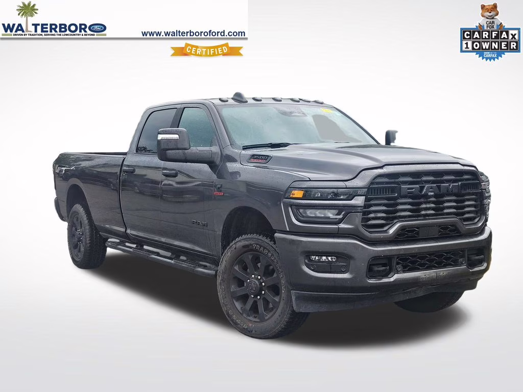2025 Granite Crystal Metallic Clearcoat Ram 3500 Big Horn 4X4 Truck