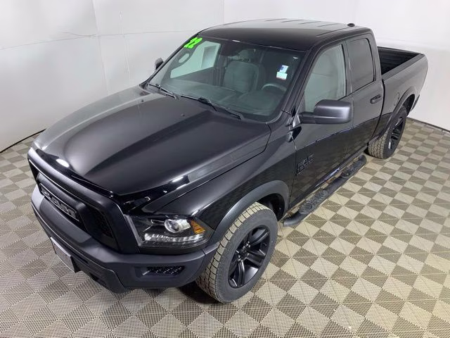 2022 Diamond Black Crystal Pearlcoat Ram 1500 Classic Warlock 4X4 Truck