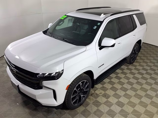 2022 Summit White Chevrolet Tahoe RST 4X4 SUV