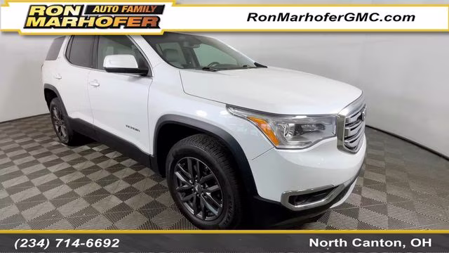 2018 White Frost Tricoat GMC Acadia SLT-1 AWD SUV