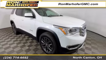 2018 White Frost Tricoat GMC Acadia SLT-1 AWD SUV