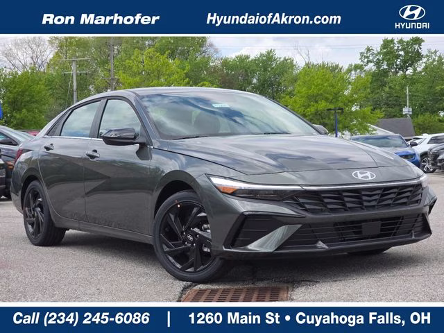 2026 Amazon Gray Hyundai Elantra SEL Sport FWD Sedan