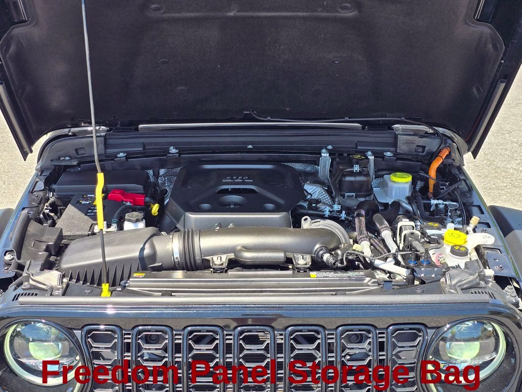 2025 Black Clearcoat Jeep Wrangler Willys 4xe 4X4 SUV