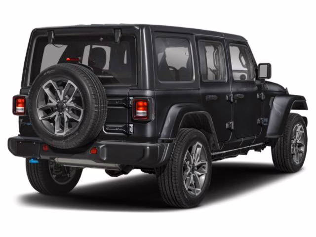 2025 Black Clearcoat Jeep Wrangler Willys 4xe 4X4 SUV