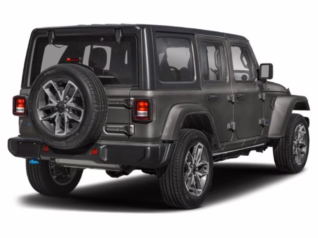 2025 Granite Crystal Metallic Clearcoat Jeep Wrangler Willys 4xe 4X4 SUV