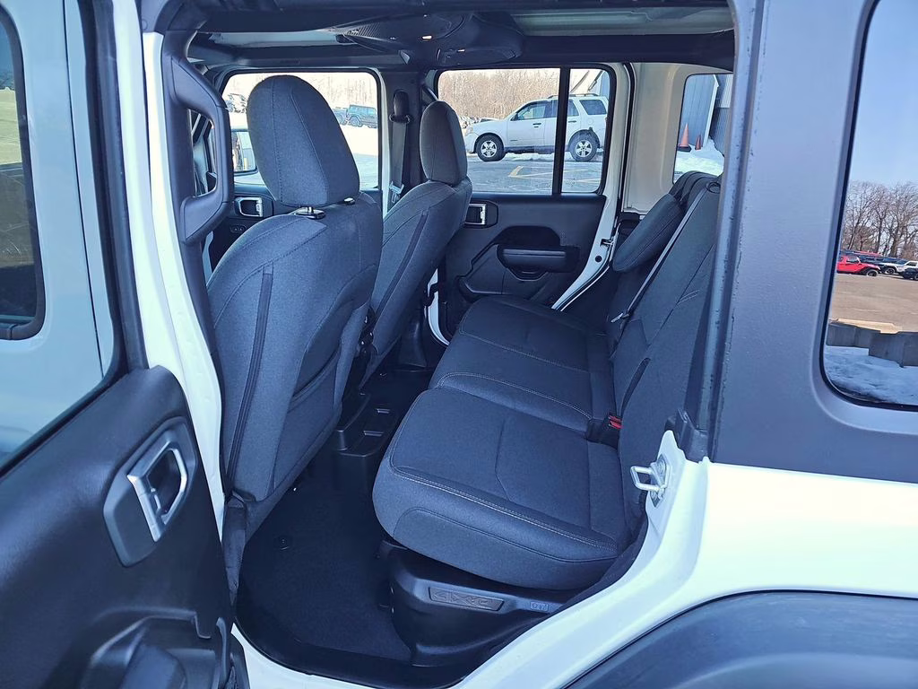2025 Bright White Clearcoat Jeep Wrangler Willys 4xe 4X4 SUV