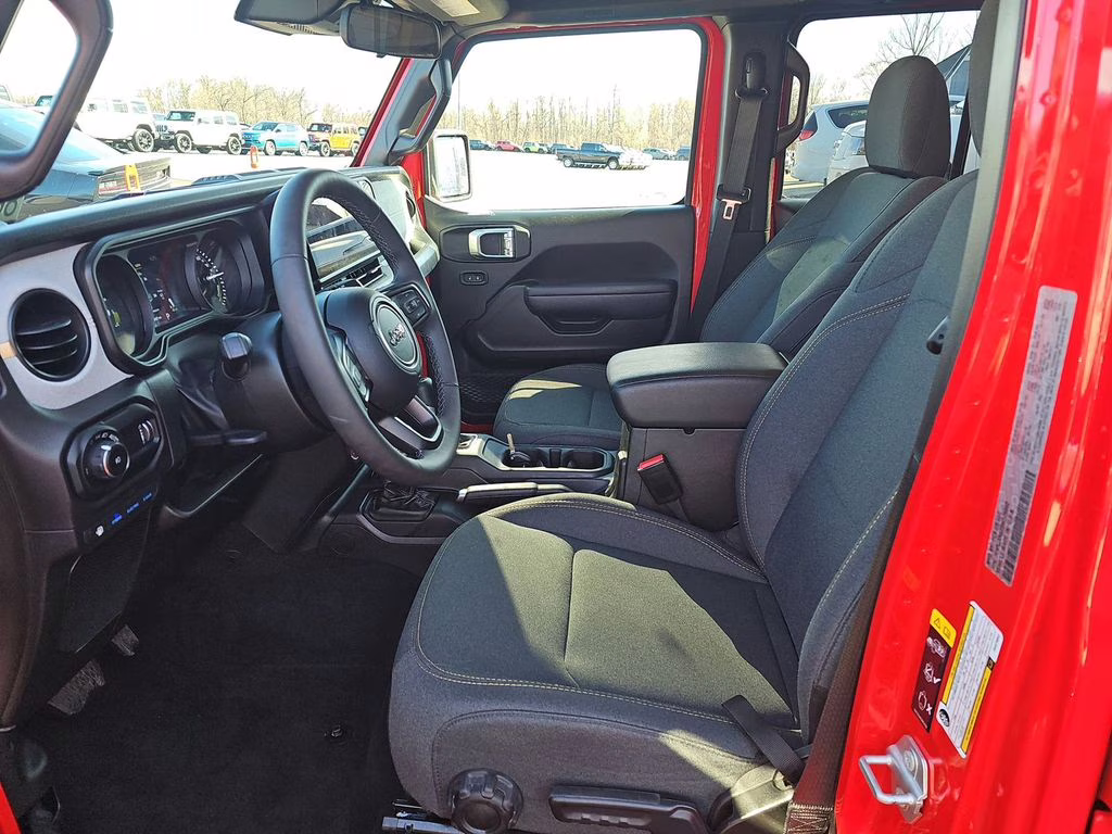 2025 Firecracker Red Clearcoat Jeep Wrangler Willys 4xe 4X4 SUV