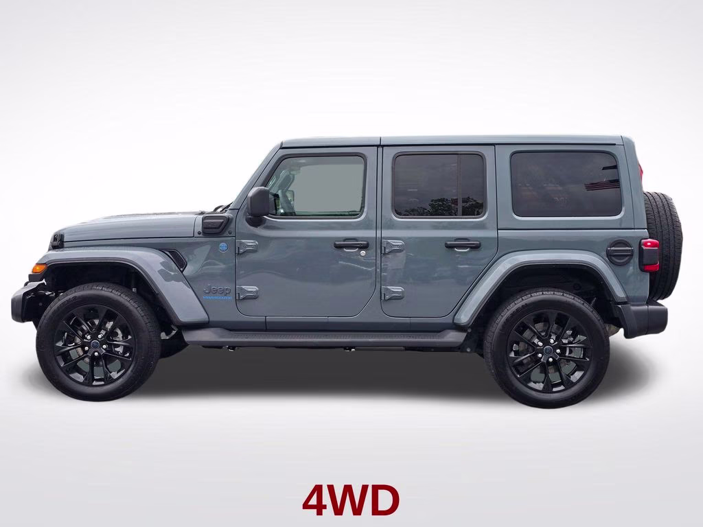 2025 Anvil Clear Coat Jeep Wrangler Sahara 4xe 4X4 SUV