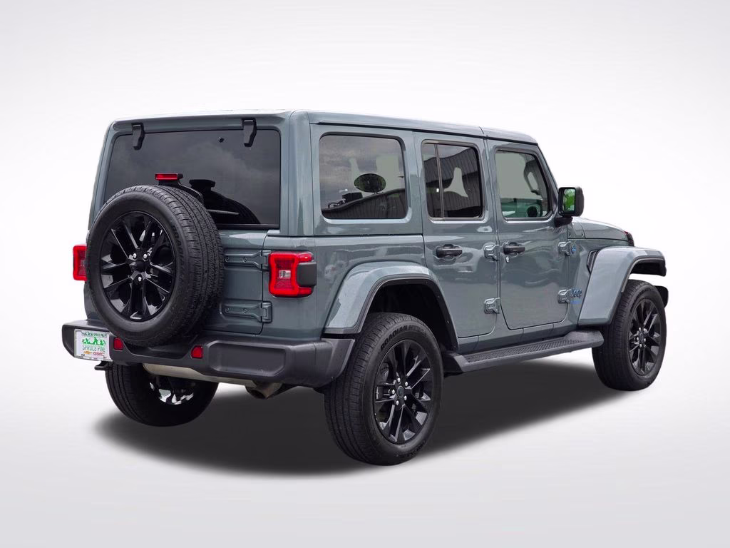 2025 Anvil Clear Coat Jeep Wrangler Sahara 4xe 4X4 SUV