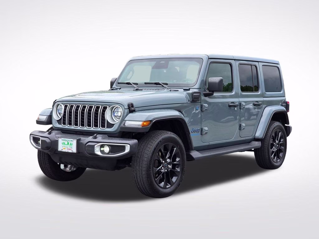 2025 Anvil Clear Coat Jeep Wrangler Sahara 4xe 4X4 SUV