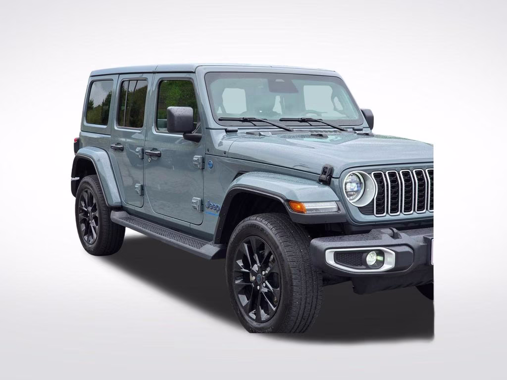 2025 Anvil Clear Coat Jeep Wrangler Sahara 4xe 4X4 SUV