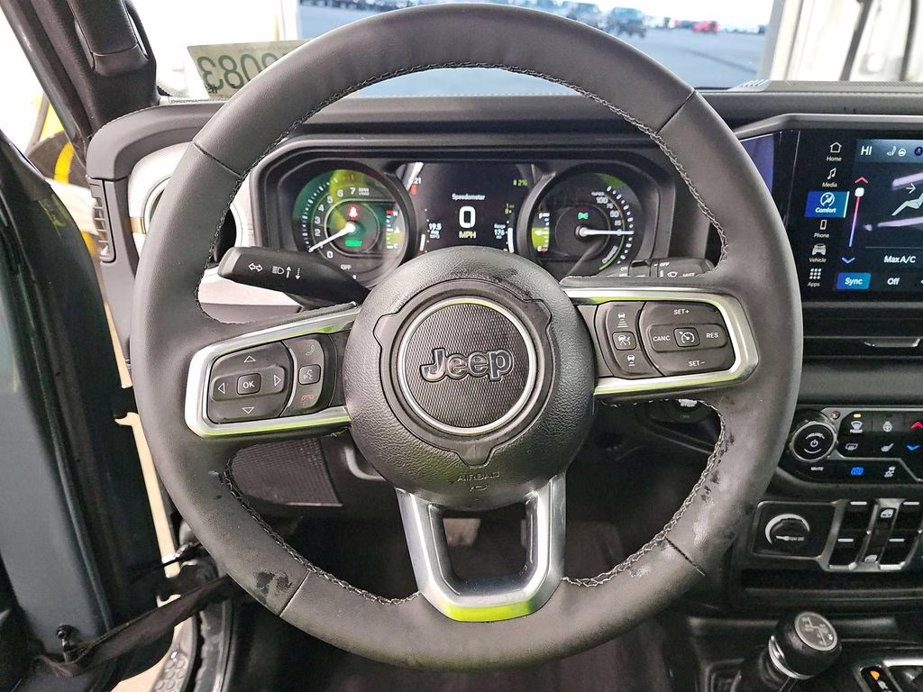 2025 Anvil Clear Coat Jeep Wrangler Sahara 4xe 4X4 SUV