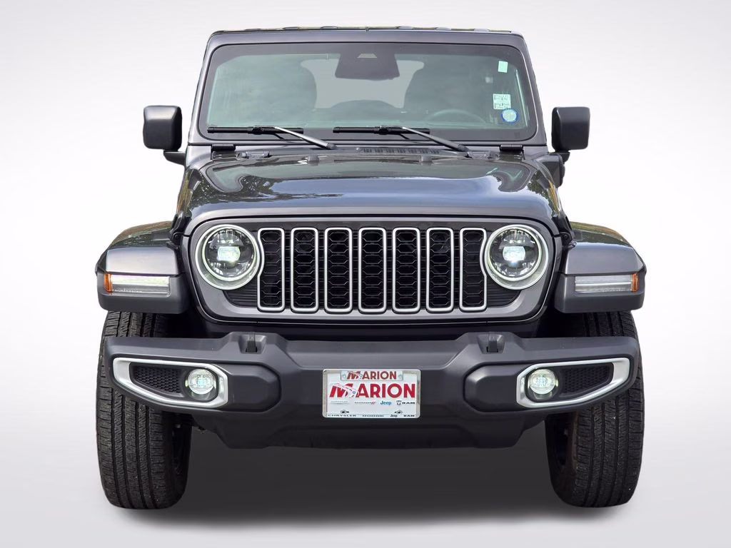 2025 Granite Crystal Metallic Clearcoat Jeep Wrangler Sahara 4xe 4X4 SUV