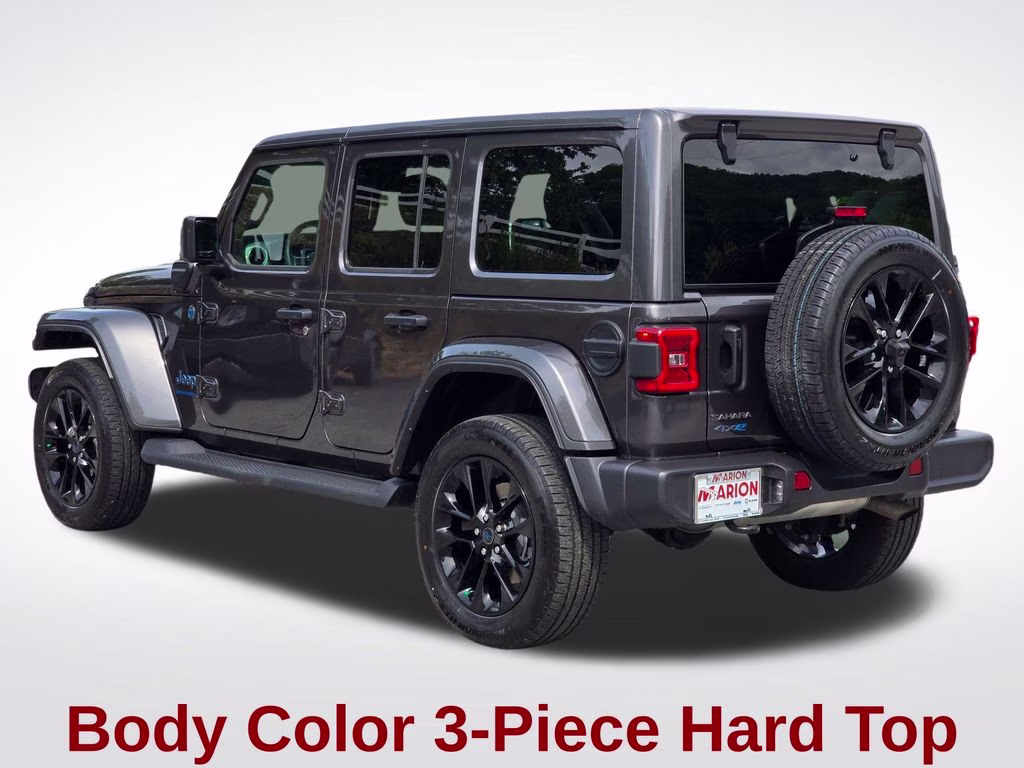 2025 Granite Crystal Metallic Clearcoat Jeep Wrangler Sahara 4xe 4X4 SUV